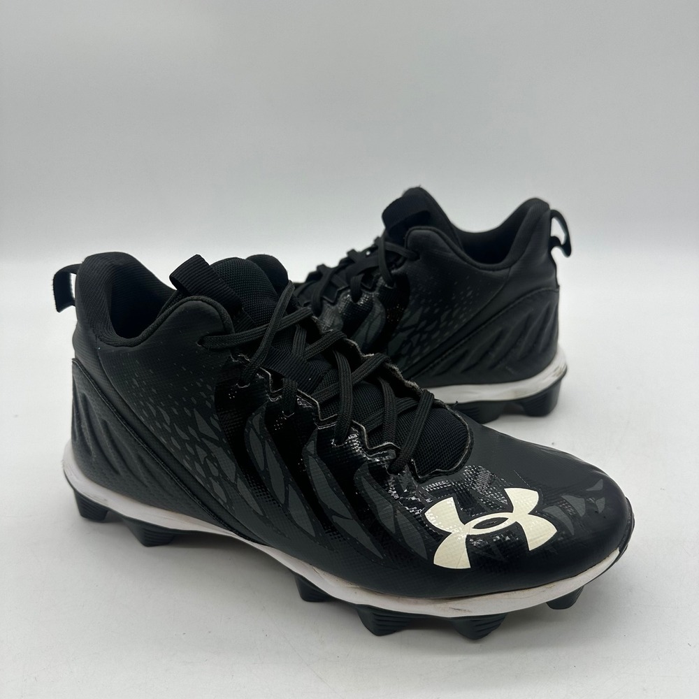 Under Armour 3022774-001 Mens 6.5 Spotlight Franchise RM Black Football‎ Cleats